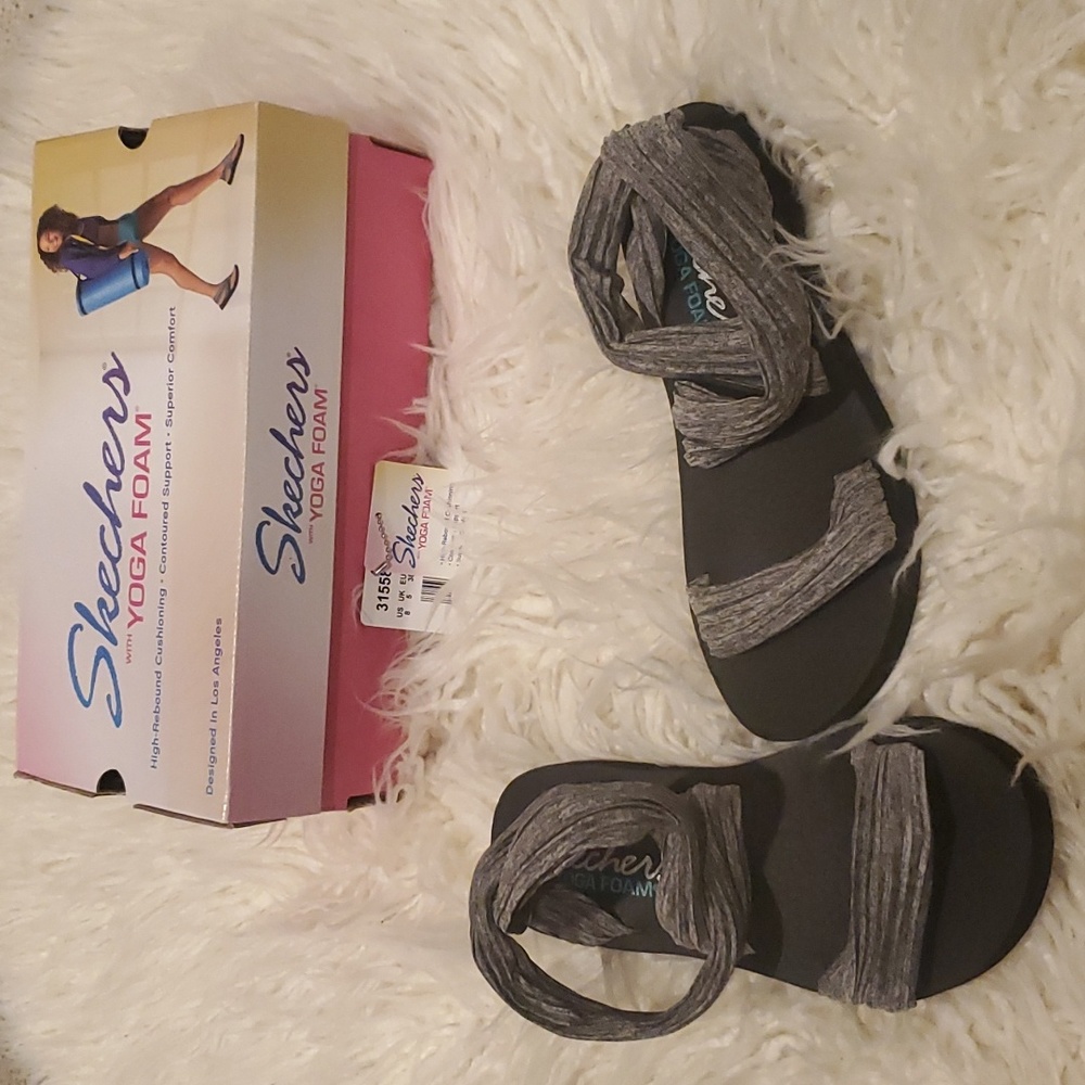 Skechers yoga foam women's size 8 gray